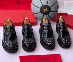 Original Valentino Garavani Patent Leather Shoes for Men