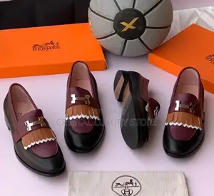Hermes Quality Luxury Men Genuine Leather Shoe