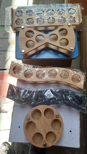 Wooden Shot Rack