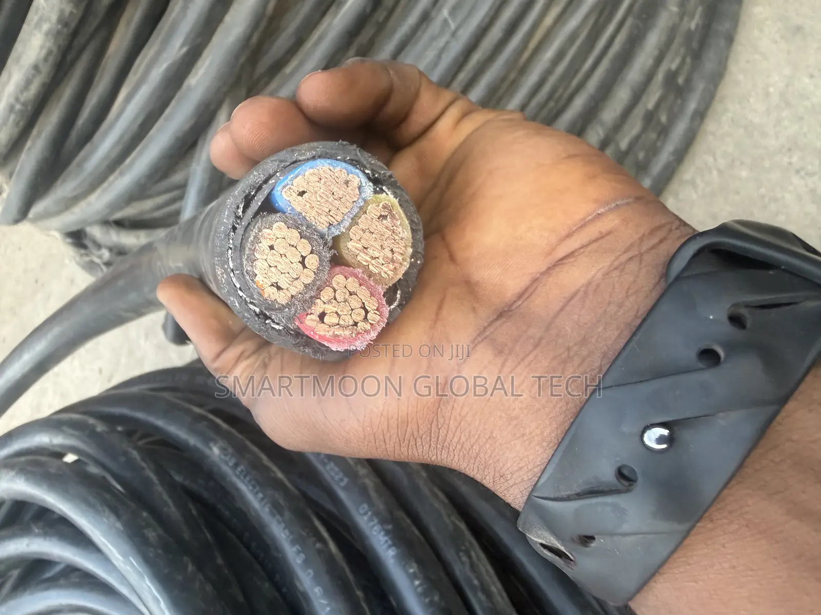 95mm 4core Nigeria Armored Cable