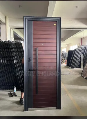 4ft Modern Exterior Security Door