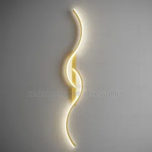 Gold and Black Modern Design Luxury Led Wall Lamp