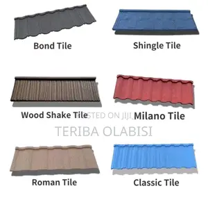 Different Colors and Designs of Rooftiles