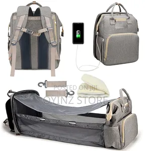 Multifunctional Travelling Baby Bed Diaper Bag