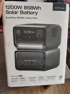 Ecoflow River 3 Max Plus 1200w 858wh Power Station