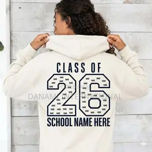 Class of 2026/Graduation Hoodie - Cream