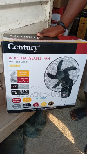16 Inches Rechargeable Wall Fan