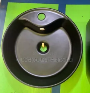Black Circle Pedicure Basin