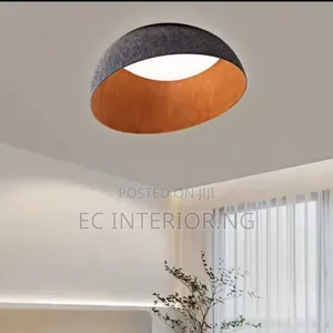 Nordic Bedroom Ceiling Lamp Inclined Round Light Personality
