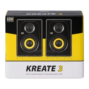 KRK Kreate 3 Professional Recording Studio Monitor With Bluetooth