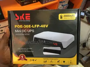 Ske 20,000mah Mini Dc Ups (36watts Router Powerbank)