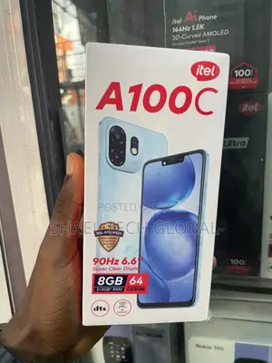 New Itel A100C 64 GB Blue