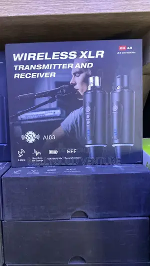 Wireless XLR Transmitter and Receiver