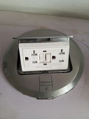 Lew Electric Pufp-S 6" Pop-Up Floor Socket – Duplex Outlet
