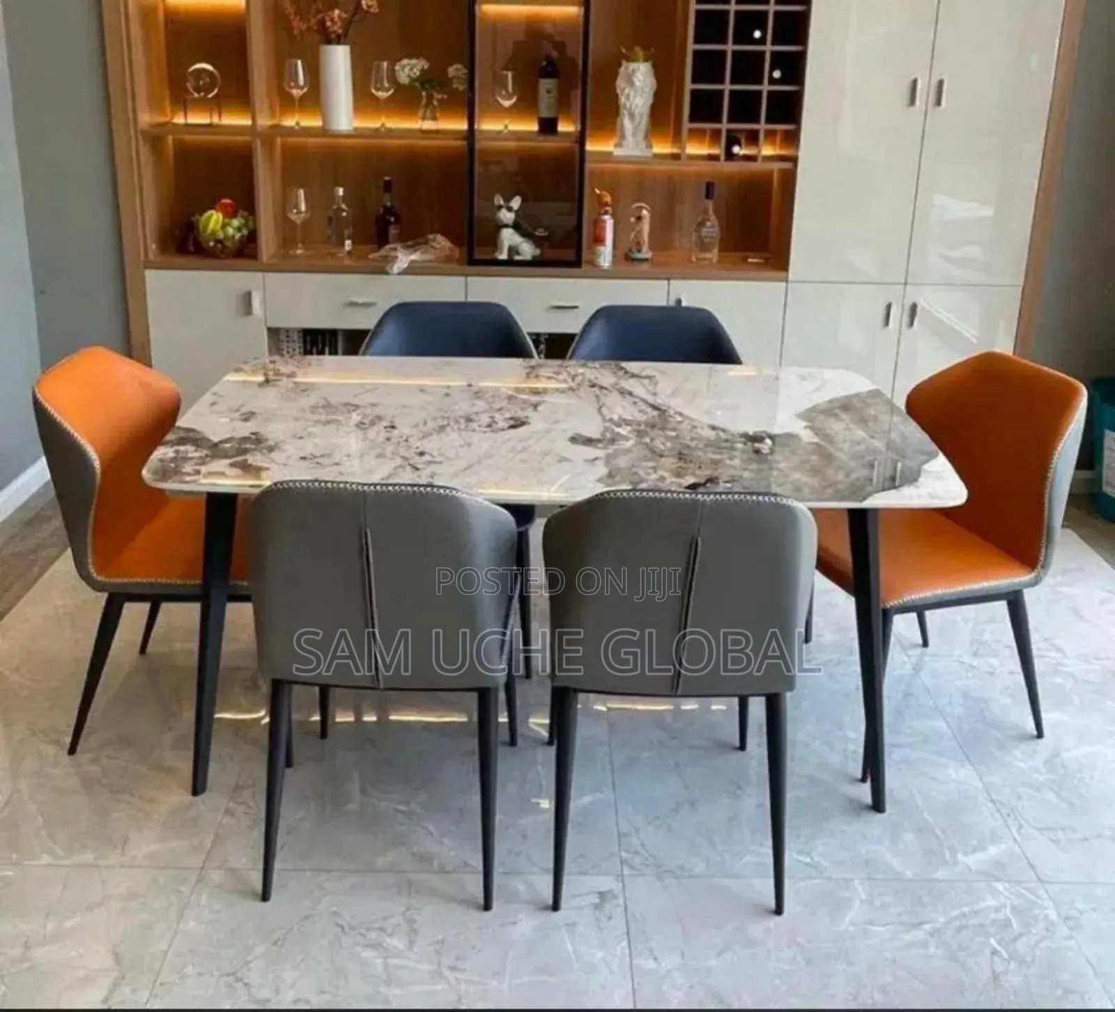 Dining Set by 6 Chairs