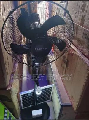 Pillar Solar Rechargeable Fan