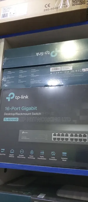 Tp-Link Tl-Sg1016d 16-Port Gigabit Network Switch –Fast Reliable Lan