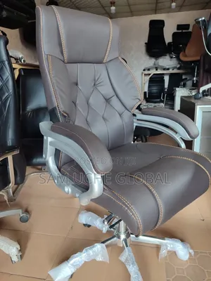 Office Executive Chair Recline . Black Brown Colour