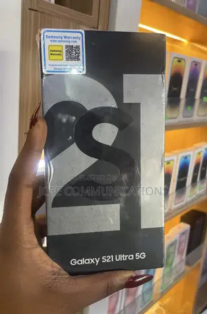 New Samsung Galaxy S21 Ultra 5G 256 GB Black