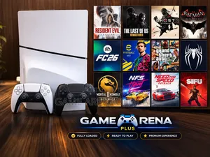 Ps5 Uk Used Slim and Two Pads With Games