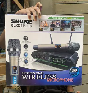 Shure Glxd6 Plus Wireless Rechargeable Battery With Box Microphone