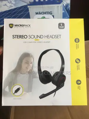 Micropack Stereo Sound Usb Computer Headset