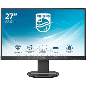 Philips 27 Inch QHD Monitor,75hz,Ips, Usb-C Docking, Speakers,