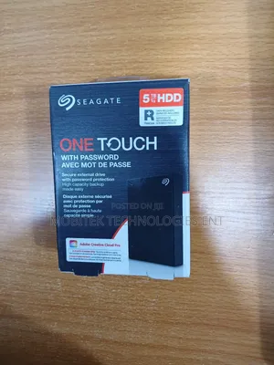 5tb Seagate One Touch External Portable Storage Hard Drive/4tb