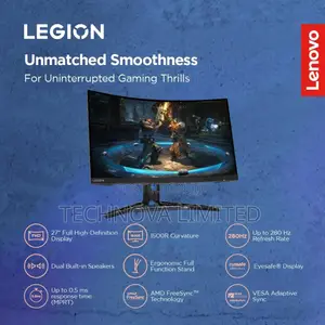 Lenovo Legion R27fc-30, 27 Inch FHD 1920x1080, 280hz, Black