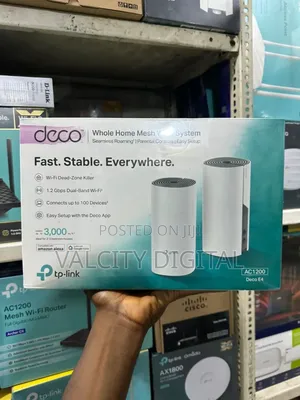Tp-Ling Ac1200 Deco Whole Home Mesh Wi-Fi System