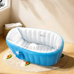 Inflatable and Foldable Baby Bath