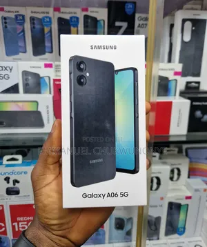 New Samsung Galaxy A06 64 GB Black