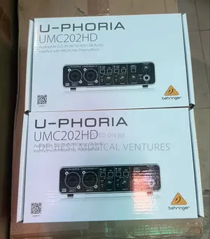 Behringer U-Phoria Umc202hd Soundcard