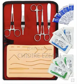 Dissecting Kit With Suture Practice Pad Surgical Training Set Medical