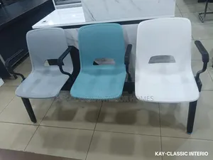 Waiting Chair Three Seaters With Armless Iron Lag