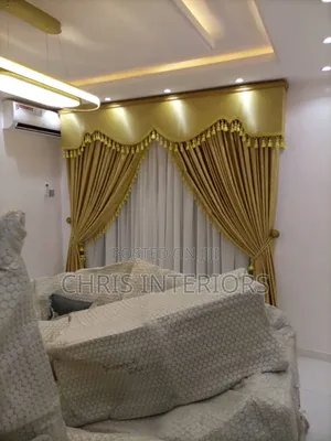 100% Cotton Stock Curtains.