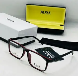Hugo Boss Luxury Transparent Clear Lense Glasses