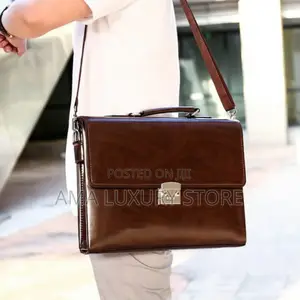 Mont Blanc Luxury Designer Men's Leather Business/Office Bags