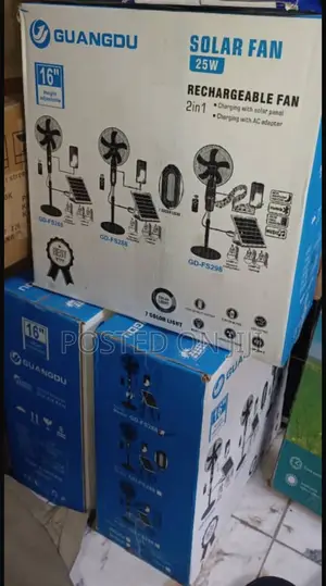 16” Rechargeable Fan