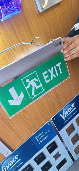 Premium Quality Led Exit Sign Light (Down Arrow)