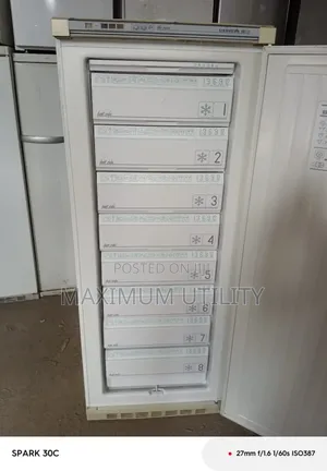 Liebherr Clean German Used 8 Step Upright Standing Freezer