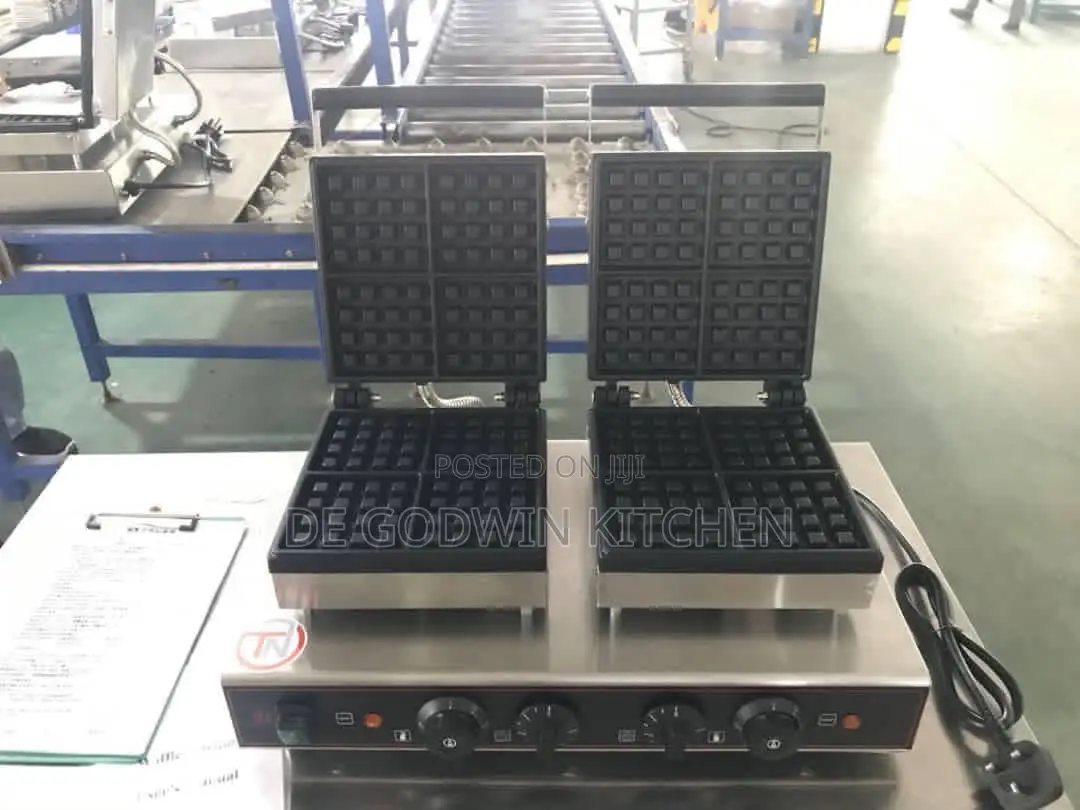 High Quality Square Double Waffle Maker