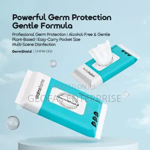 Oraimo 2in1 Germshield Alcohol-Free Plant-Based Sterilization Wipes