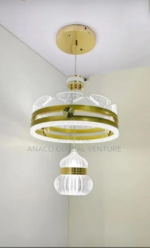 Classic and Simple Design Led Chandelier Light 3 Colours Light