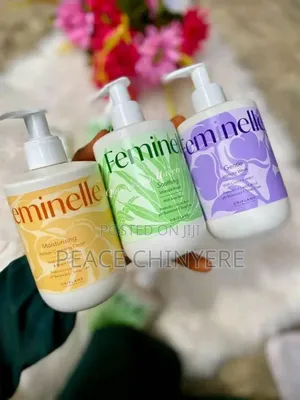 Feminelle Gentle Intimate Wash With Cotton Extract. 300ml.Ph-balanced