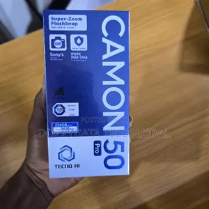 New Tecno Camon 50 Pro 256 GB Black