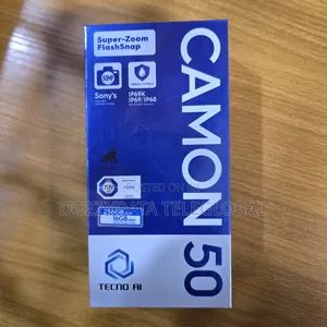 New Tecno Camon 50 256 GB