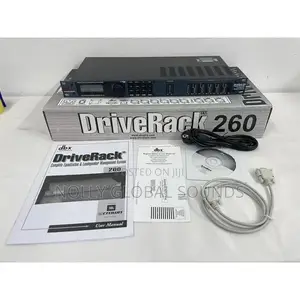 DBX Driverack 260 Complete Equalization and Louder Speaker Management.