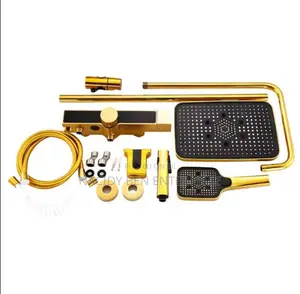 England Gold Shower Set