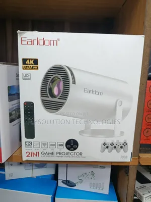 Earldom Pj03 2-in-1 Smart Game Android Projector